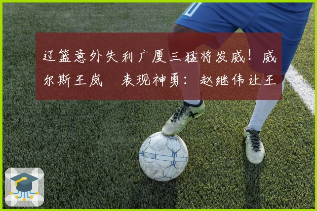 辽篮意外失利广厦三猛将发威！威尔斯王岚嵚表现神勇：赵继伟让王博陷入困境？